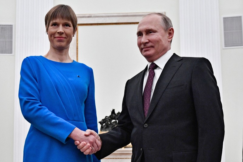 Как все было: встреча Кальюлайд и Путина глазами эстонских журналистов Как все было: встреча Кальюлайд и Путина глазами эстонских журналистов