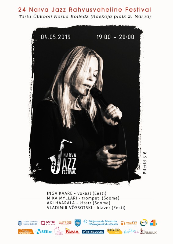 Вечерний концерт Narva Jazz (4 мая 19:00 - 20:00 Нарвский колледж ТУ) Вечерний концерт Narva Jazz (4 мая 19:00 - 20:00 Нарвский колледж ТУ)