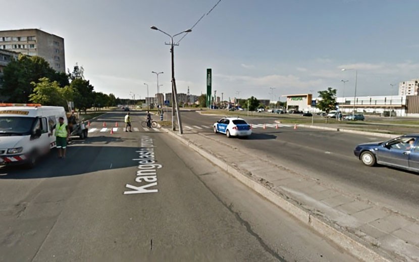 В связи с ремонтом проспекта Кангеласте в Нарве временно закроют шесть автобусных остановок