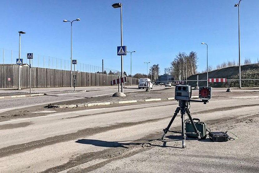 На дорогах Эстонии появятся мобильные камеры слежения за скоростью