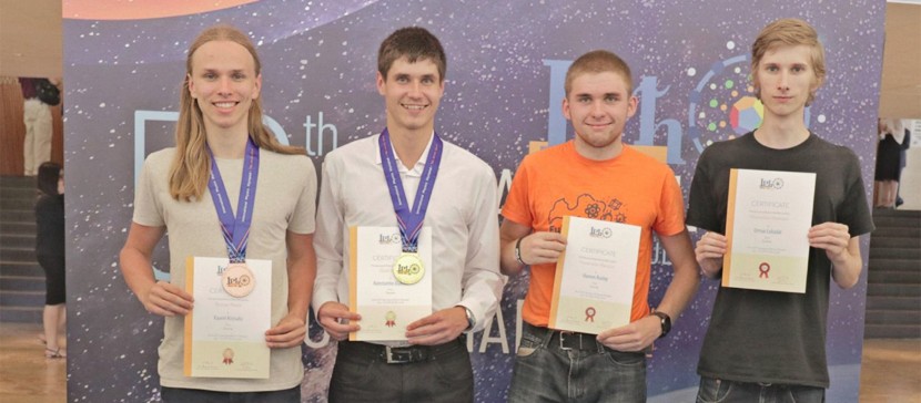 Школьник из Нарвы завоевал золото на Международной олимпиаде по физике