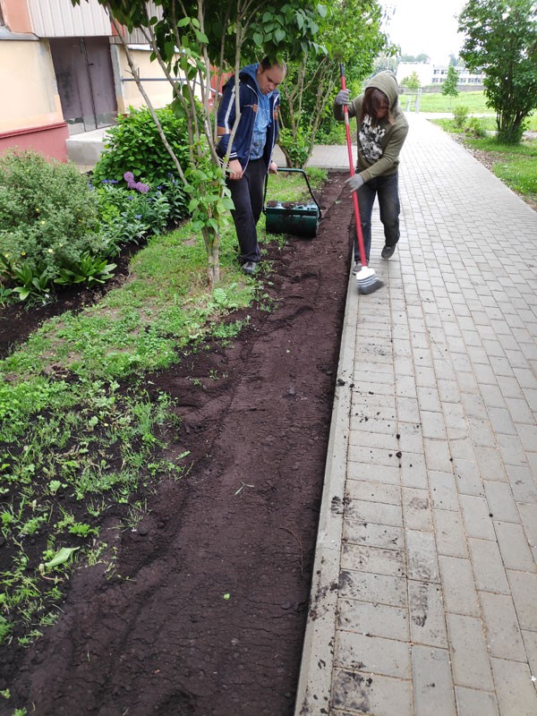 Красивый город начинается с красивого двора