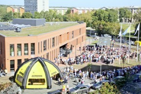 Ратас и Репс открыли госгимназию в Кохтла-Ярве