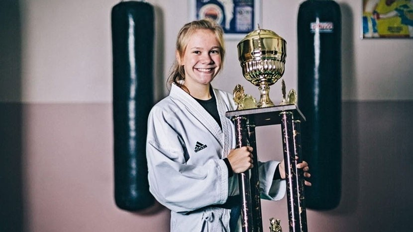 Каратистка Анна Сокк завоевала бронзовую медаль молодежного чемпионата мира