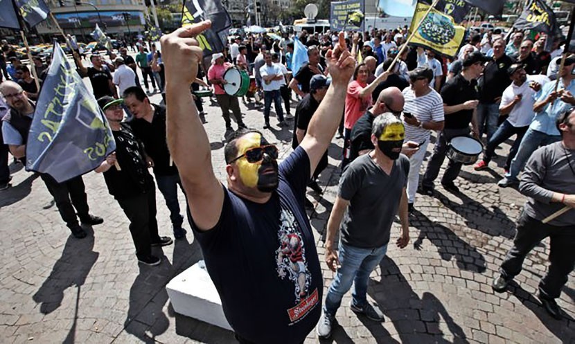 Британские водители Bolt в бешенстве и вышли на протесты против эстонской компании