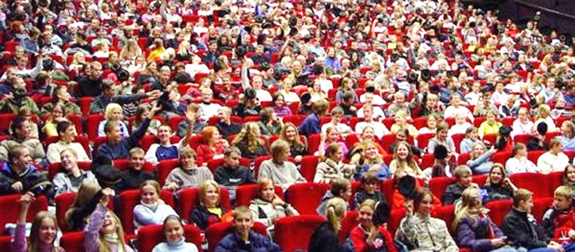 Эстонцы ходят в кино больше, чем жители соседних стран