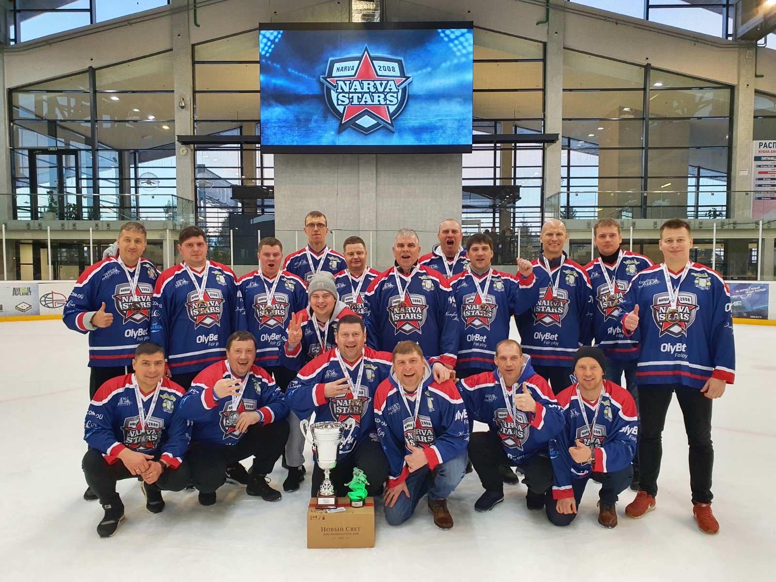 Хоккеисты Narva Stars взяли бронзу на «путинском» льду