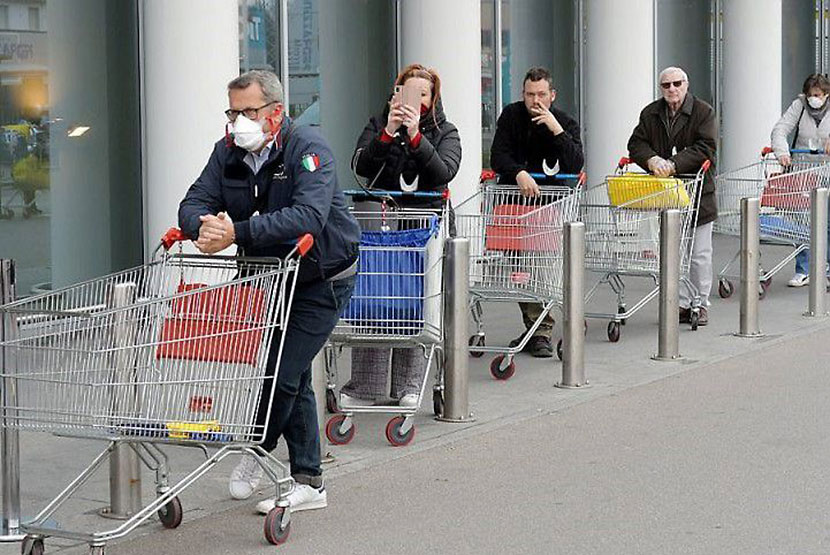 Дистанция — 2 метра, торговые центры закроют