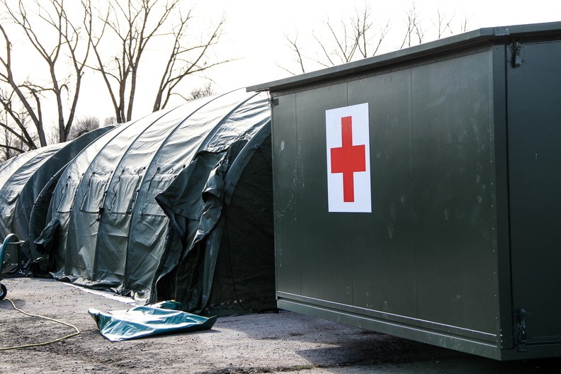 На борьбу с коронавирусом! Полевой госпиталь Сил обороны прибудет на Сааремаа