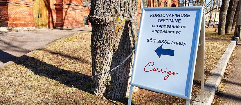 В Нарве не выявили за три дня новых заболевших коронавирусом просто потому, что тесты не делаются? Нет, но проб берут очень мало