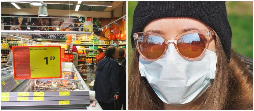 Rimi рекомендует всем продавцам и клиентам носить маски. Министр присоединился к призыву