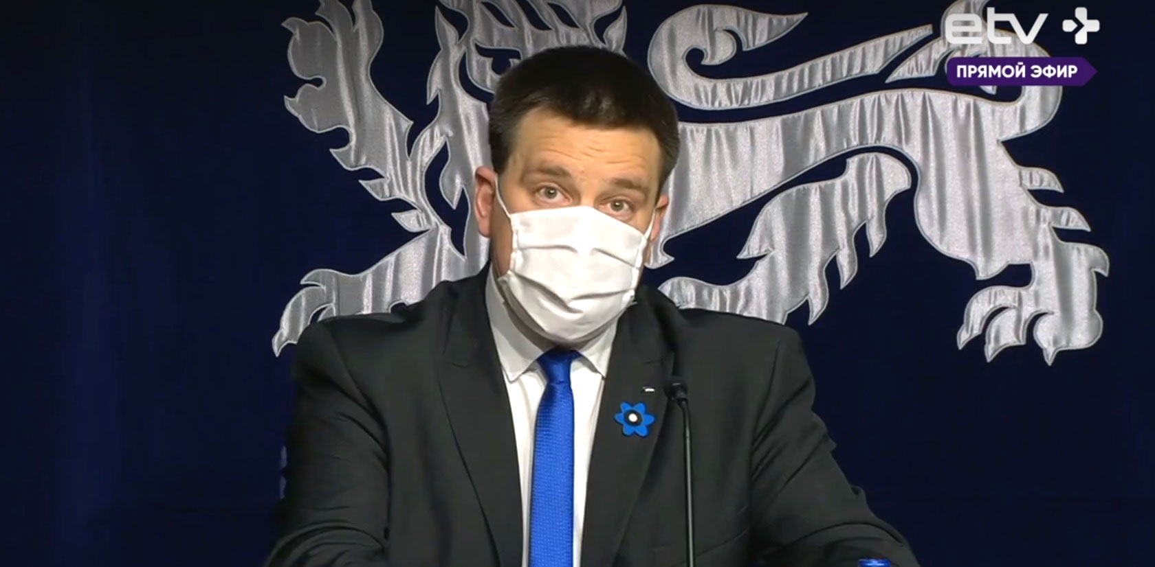 Премьер-министр Юри Ратас недоволен работой департамента здоровья в кризисный период