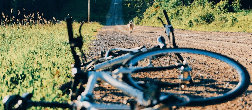 В субботу в шести ДТП в Эстонии пострадали в общей сложности пятеро велосипедистов