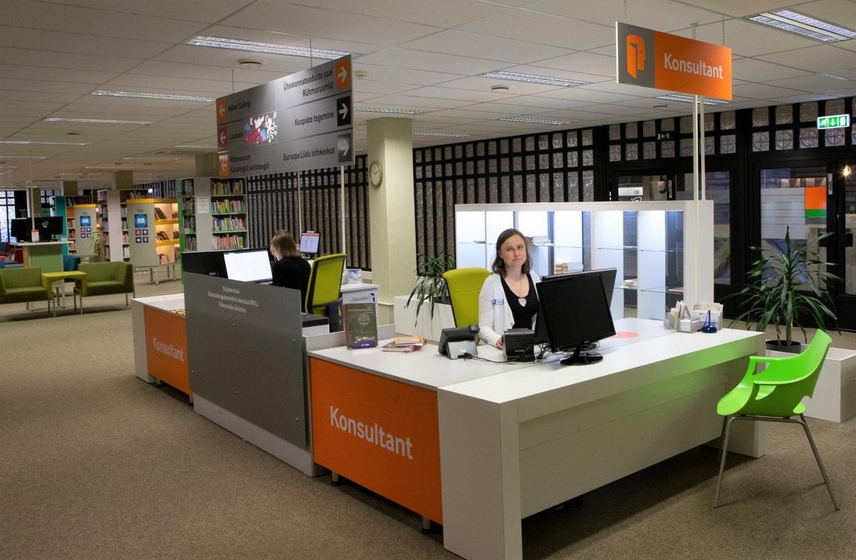 В будущем взять книгу из библиотеки можно будет, находясь в любом уголке Эстонии