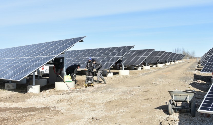 В Нарве готовится к запуску крупнейшая в Ида-Вирумаа солнечная электростанция