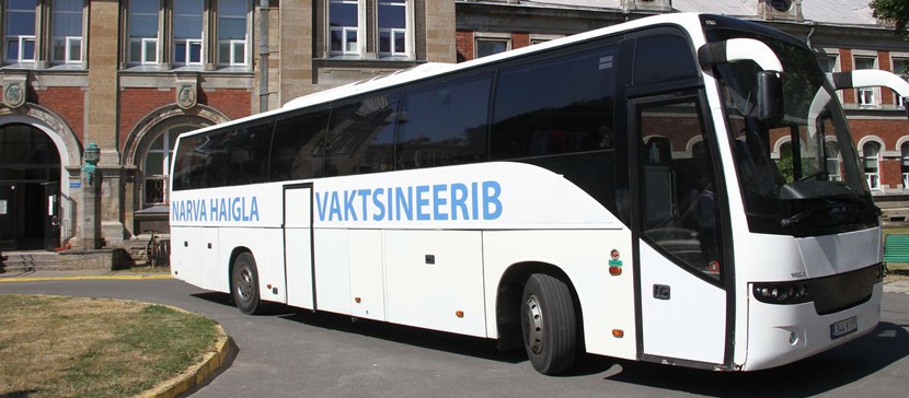 На фестивале Station Narva будет работать вакцинационный автобус