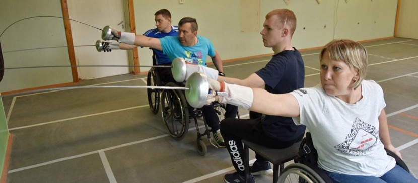 Паралимпийцы-фехтовальщики, успеха на чемпионате Европы!