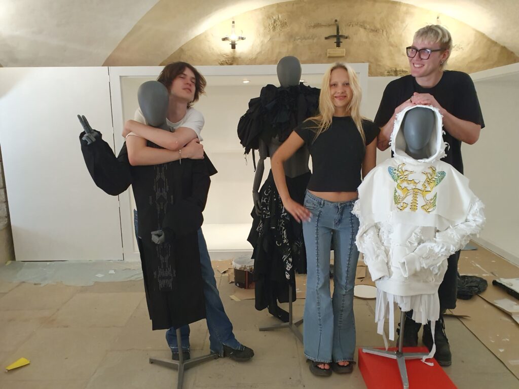 Кренгольм и его ткани вдохновили эстонских студентов на создание модной одежды
