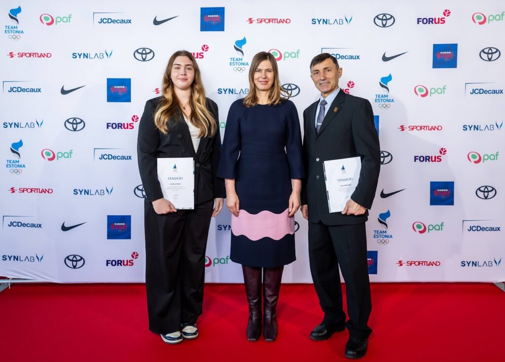 Among the awarded by the Estonian Olympic Committee – and Narvytsy
