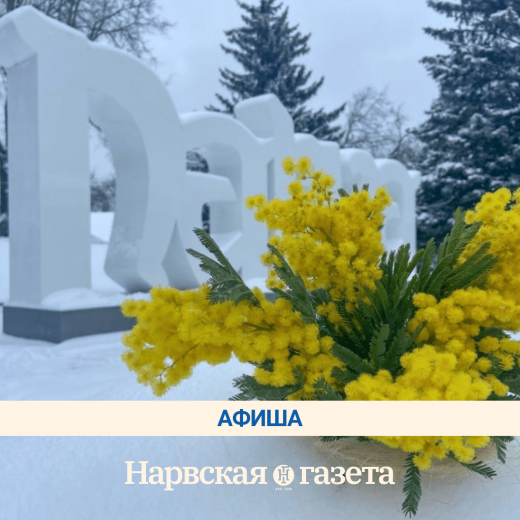 Where to go to Narva and Narva-Yesuu on March 8 and 9: football, hockey, concerts, exhibitions and virtual excursion