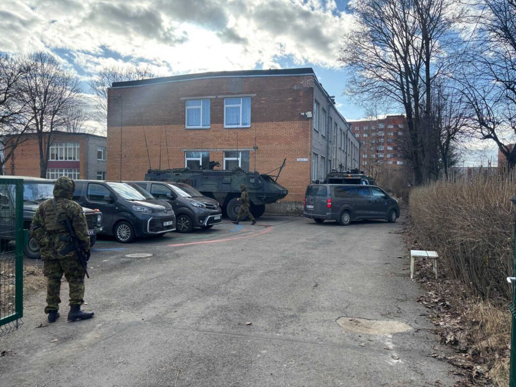 Military exercises without troops were held in Narva