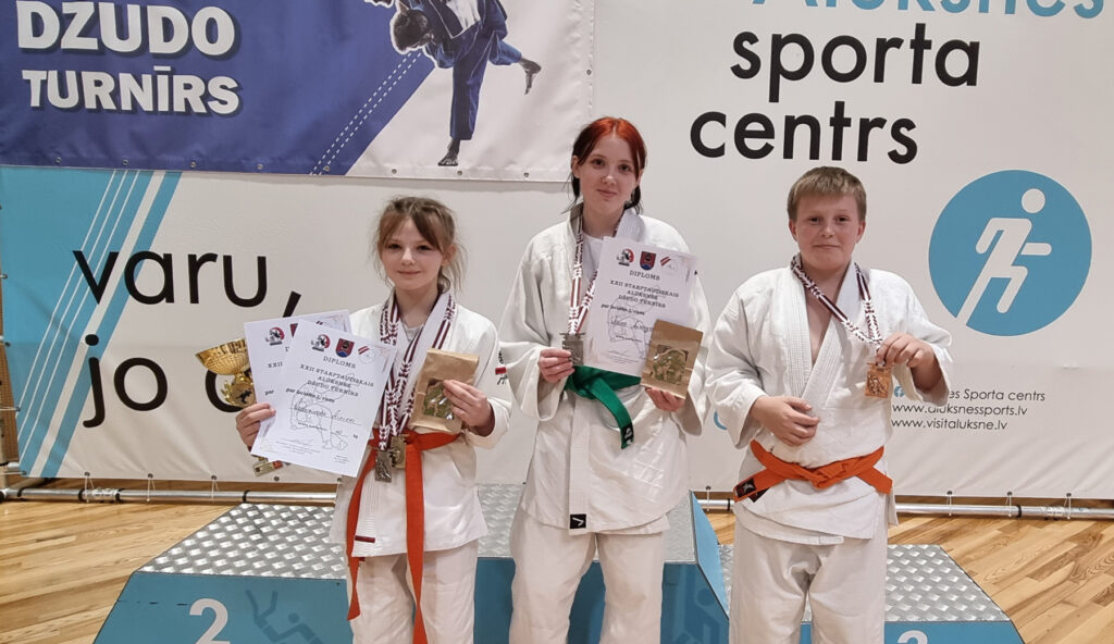 Young Narva judokas distinguished themselves at international tournaments in Latvia and Estonia