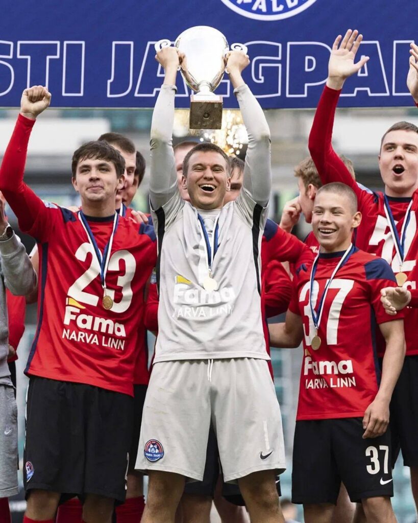 Historical Triumph: Narva Trans U19 for the first time won the Estonian club football Cup among young people