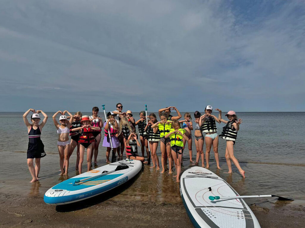 The summer sea camp in Narva-Yesuu opens the third season