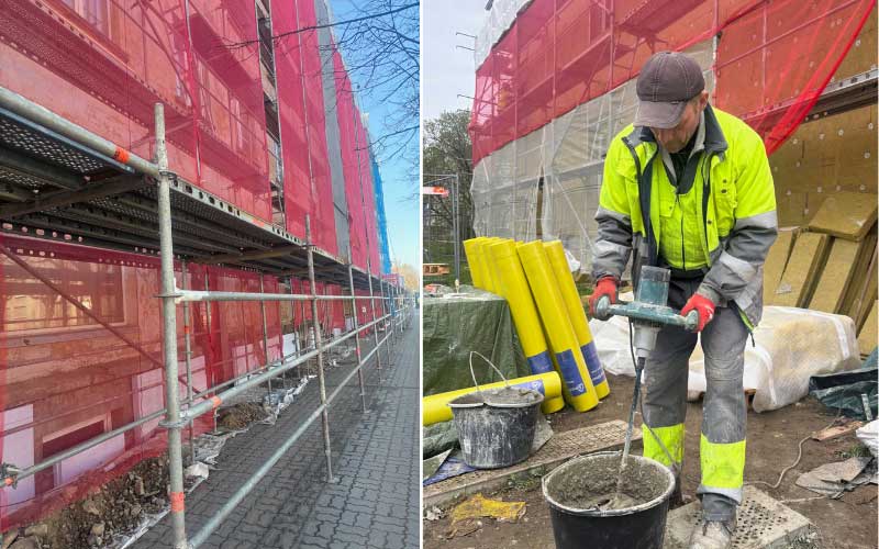 “The angles of the skirting boards were covered with hoar” – despite the rise in the cost of construction, several Narva houses decided to renovation