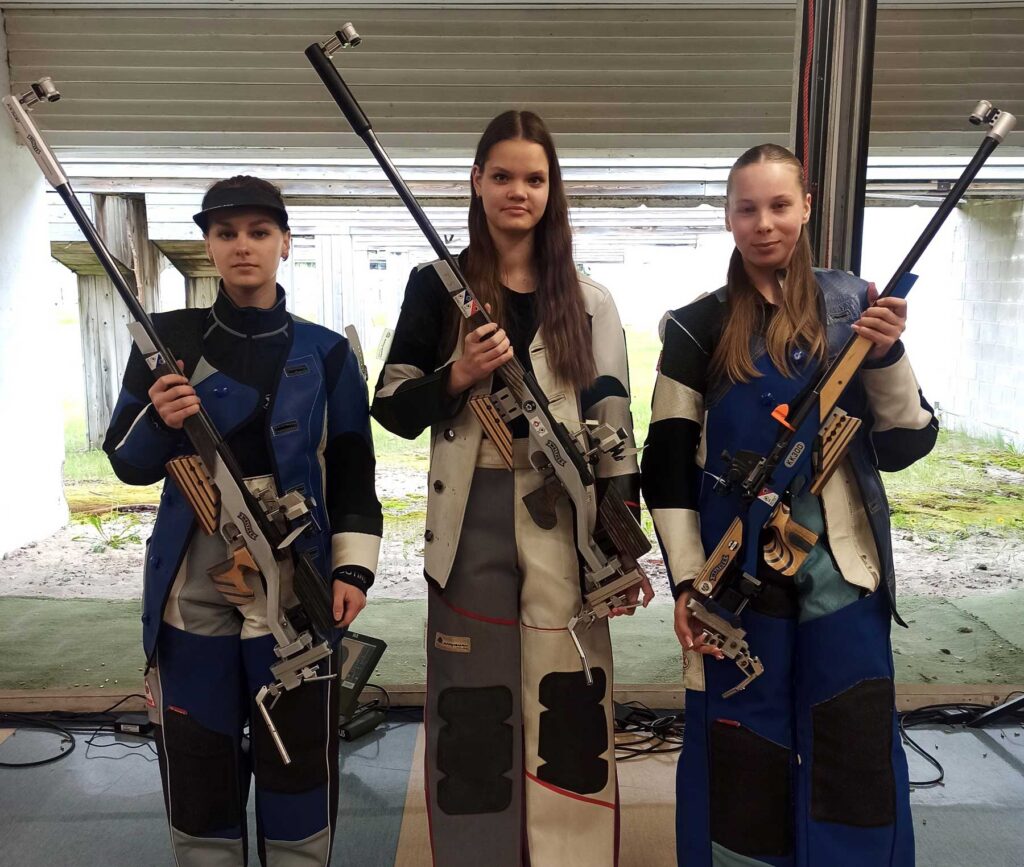 Young arrows from Narva won a record number of medals at the Estonian Championship