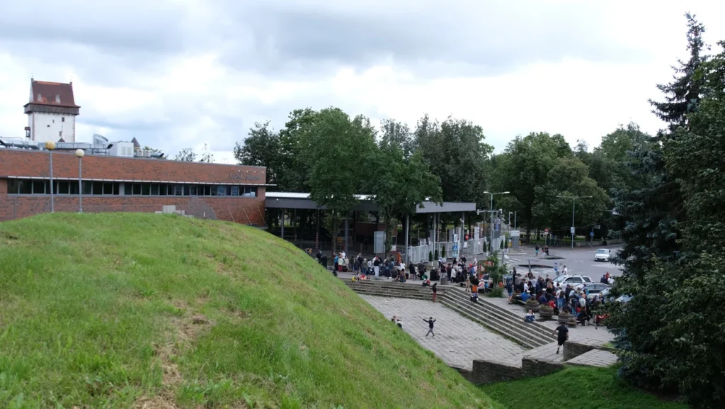 Forbidden symbols were seized on the border in Narva: T -shirt and flag