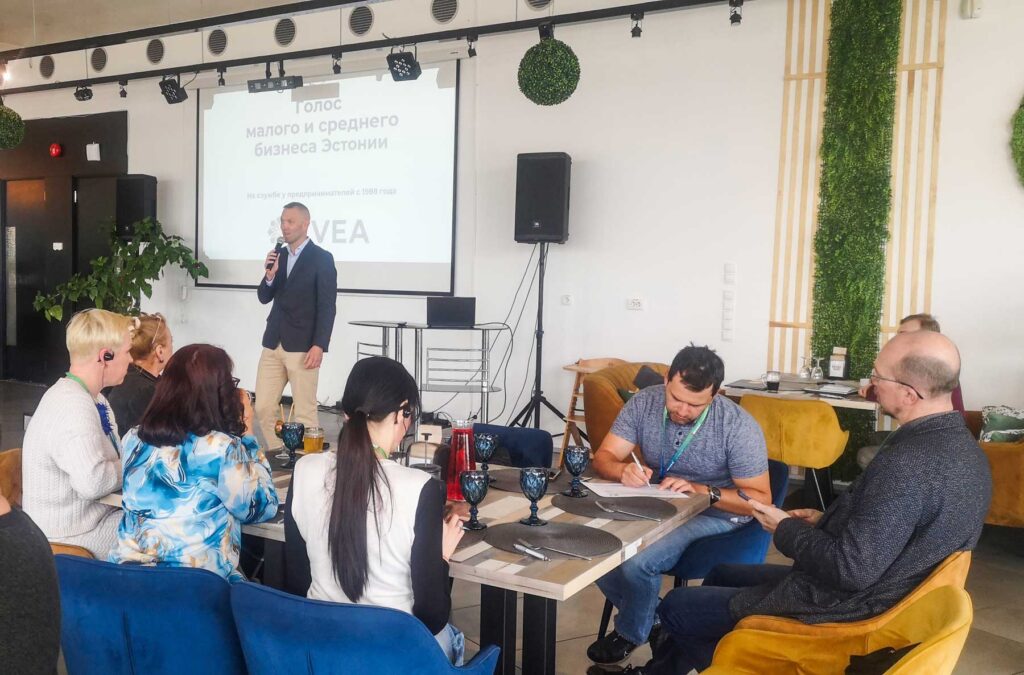 Entrepreneurs of Ida-Virumaa met in Narva in an informal setting