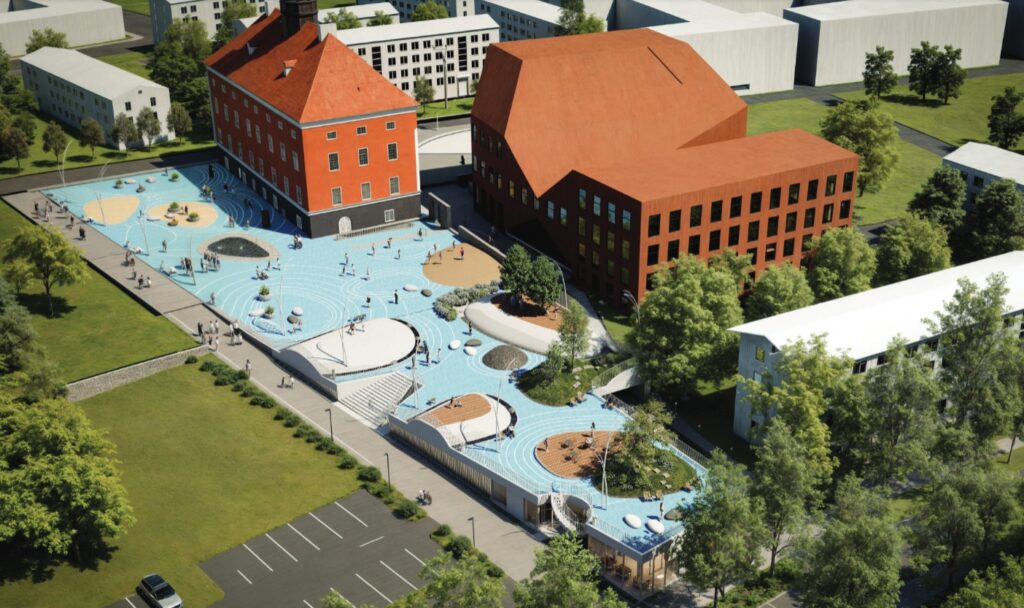 Underground parking and cafes: the second stage of Stockholm Square is planned to be completed by 2028