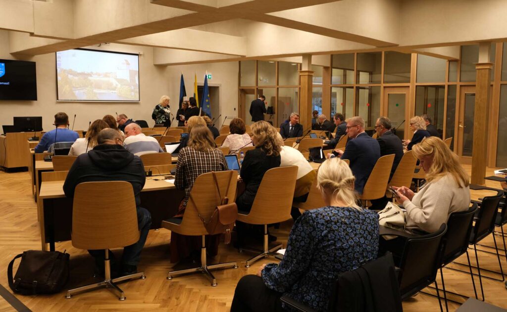 Today, Riigikogu is discussing an audit of the Association of Associations Narva