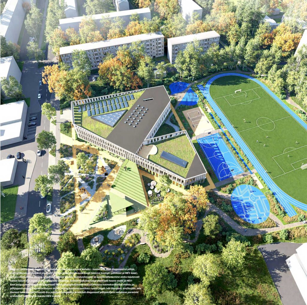 It became known what the new Narva training complex will be on the site of the former Soldinsky school. Transport problems are inevitable